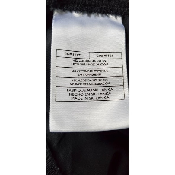 NIKE Women's Workout Running Jogger Capri Cropped Pants White Pink  Large 12/14 - Picture 3 of 8